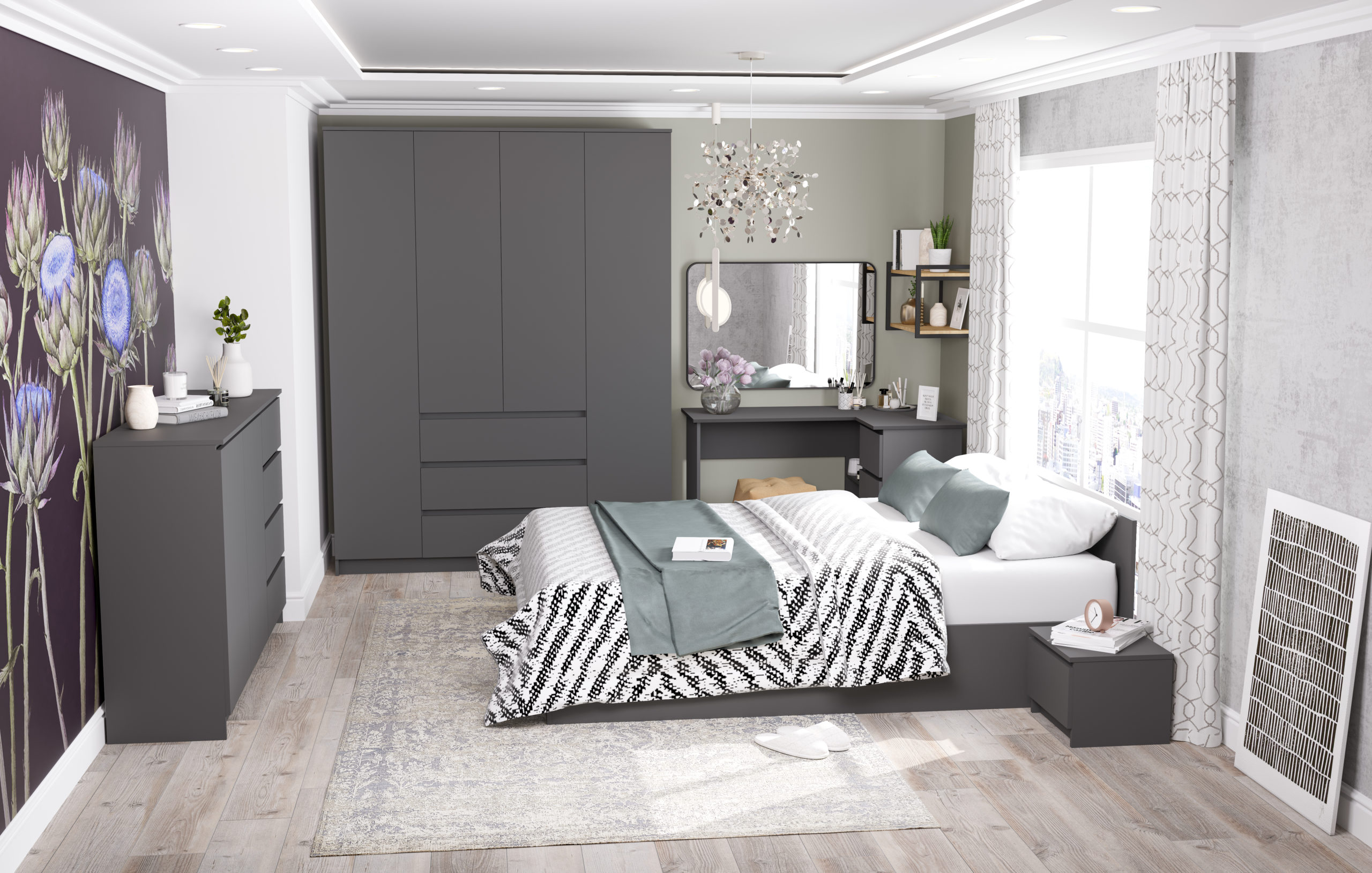 Тумба прикроватная «Мори» ТПМ 400.1